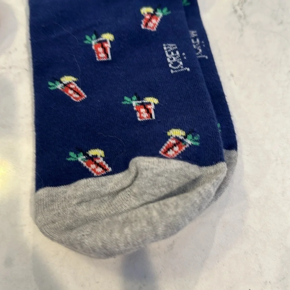 J Crew 3 pack Party drinks socks​